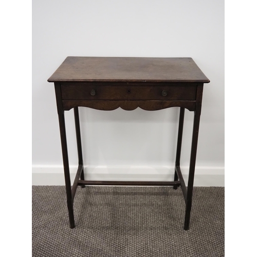 329 - Georgian side table with drawer 22