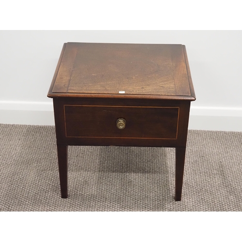 333 - Victorian mahogany commode 19