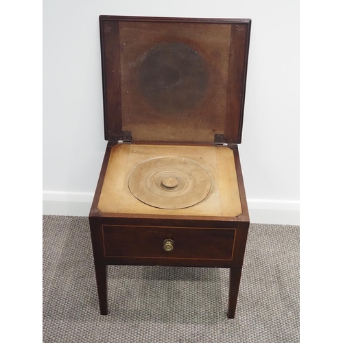 333 - Victorian mahogany commode 19