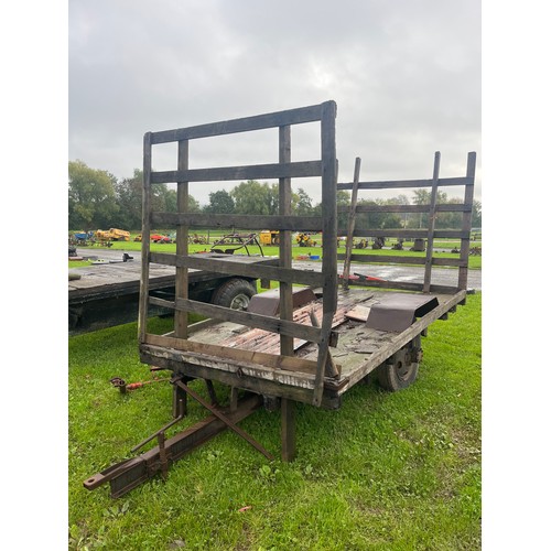 718 - Single axle trailer 10x6 ft