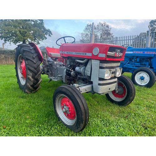 777 - Massey Ferguson 130 tractor. Running order. Key in office