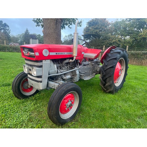 777 - Massey Ferguson 130 tractor. Running order. Key in office