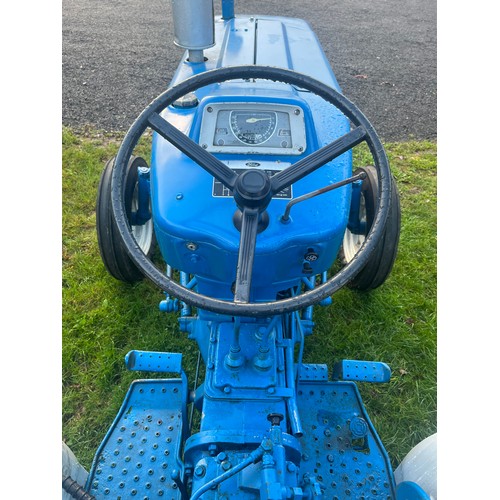 778 - Ford 3000 tractor. Good runner, original supplier plate fitted, new tyres and tubes all around. V5 a... 