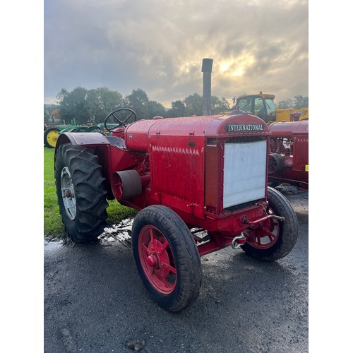 792 - International W30 tractor. 1937. Previously restored, understood to include an engine rebuild, so th... 