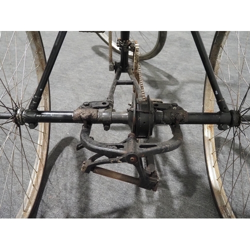 880 - Wall Autowheel Modele de Deluxe gents bicycle. 1914. 113cc.
Frame No. 031176
Engine No. 42793
BSA fr... 