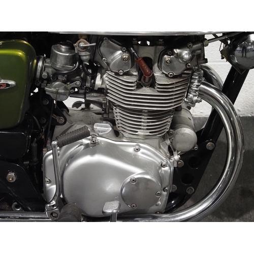 881 - Honda CB450 motorcycle. 1973. 450cc
Frame No. CB4506002047
Engine No. CB450E6002089
Runs. Recent ful... 
