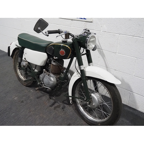 885 - Francis Barnett Falcon 81 motorcycle. 197cc. 1959
Frame No. AN86941W
Engine. 662B4781
Vendor states ... 