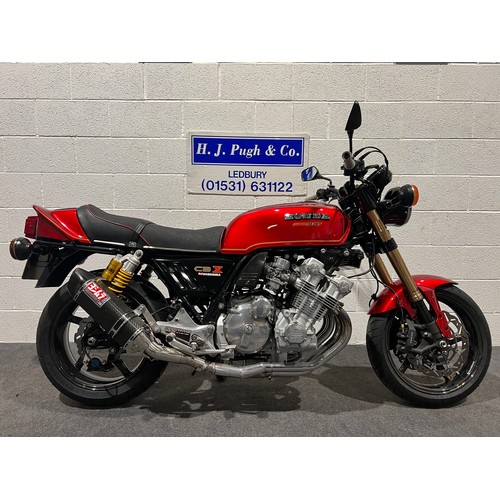 840 - Honda CBX1000 custom motorcycle, 1980, 1000cc
Runs and rides, has been stood for a few months so wil... 