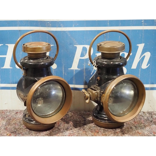 267 - Pair of Powell and Hanmer carriage lamps