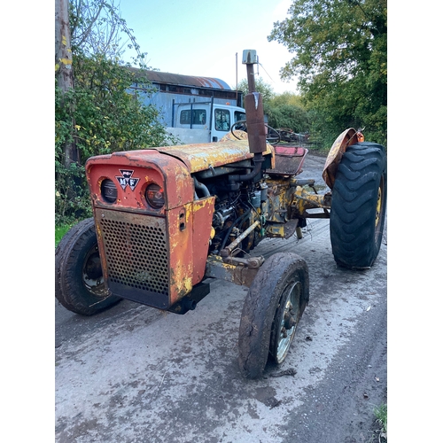 141 - Massey Ferguson 203 tractor. Good restoration project. No docs