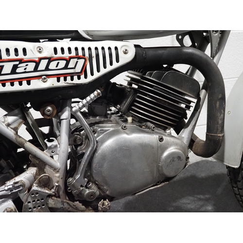 822 - Yamaha TY125 trials motorcycle. 125cc.
Frame No. 13E-000582
Engine No. 13E-000582
Property of a dece... 
