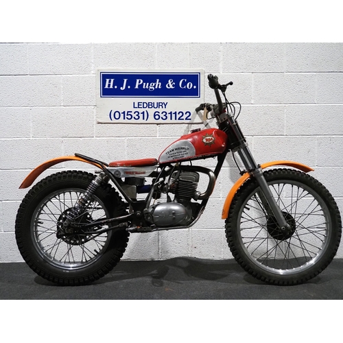826 - BSA Bantam trials motorcycle. 1970. 175cc
Engine no. HCO2115B175
Property of a deceased estate. This... 