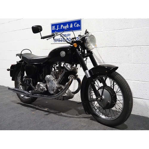829 - Panther 120 motorcycle. 1961. 650cc.
Engine no. 61ZA973B
Vendor bought from Italy and the bike has b... 