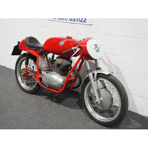 837 - MV Augusta Disco Volante motorcycle. C.1950s. 175cc.
Frame No. 4100641
Engine No. 414732
Runs but wi... 