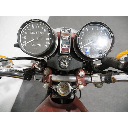 893 - Kawasaki Z400 motorcycle. 1977. 400cc
Frame no. K4-062021
Engine no. K4E 089387
Runs although needs ... 