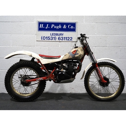 903 - Yamaha Pinky trials motorcycle. 246cc
Frame no. 59N-001602
Engine no. 59N-001602
Matching numbers bi... 