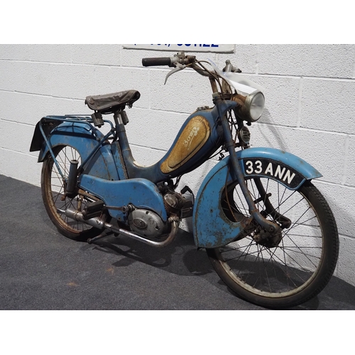 905 - Bown moped barn find. 1959. 47cc
Engine no. 2714217
Original Welsh manufactured moped fitted with Fi... 