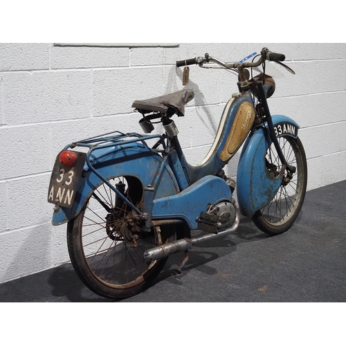 905 - Bown moped barn find. 1959. 47cc
Engine no. 2714217
Original Welsh manufactured moped fitted with Fi... 