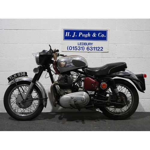 913 - Royal Enfield Bullet motorcycle for restoration. 1960. 500cc. 
Frame No. 7036
Engine No. 35035
Prope... 