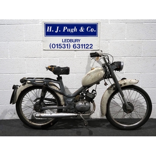 918 - Kerry Capitano moped. 1965. 49cc
Frame no. T07369
Engine no. 207369
Property of a deceased estate. S... 