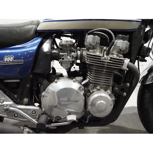 925 - Kawasaki Z1000 J1 motorcycle. 1982. 1000cc
Frame no. JKAKZCK10CB502340
Engine no. K7T00JE021091
Runs... 
