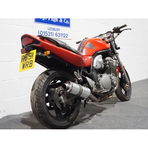 928 - Suzuki Bandit N600 motorcycle. 1997. 599cc
Engine turns over. MOT expired on 1.8.23. Imported. Decla... 