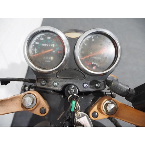 931 - Moto Roma SK125 motorcycle project. 2011. 125cc
Engine turns over. Declared Cat C on 15.1.14.
Reg. B... 
