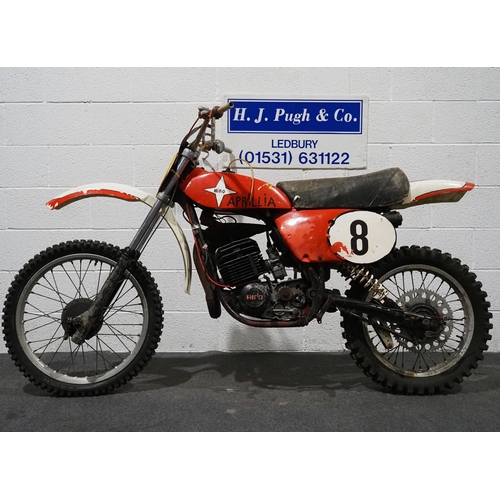 933 - Aprilia MX125 Hiro motocross bike. 125cc
Engine turns over, no spark.
No docs