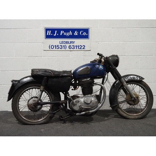 949 - AJS Model 8 motorcycle project. 350cc. 1960
Frame No. 6774
Engine No. 60/8 980
Turns over but the he... 