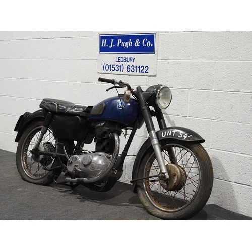 949 - AJS Model 8 motorcycle project. 350cc. 1960
Frame No. 6774
Engine No. 60/8 980
Turns over but the he... 