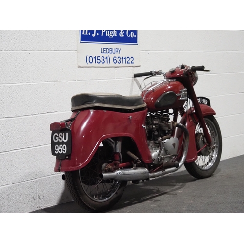 954 - Triumph 5TA Speed Twin motorcycle. 490cc. 1962.
Engine No. 5TAH24595
Frame No. H24595
Matching Numbe... 