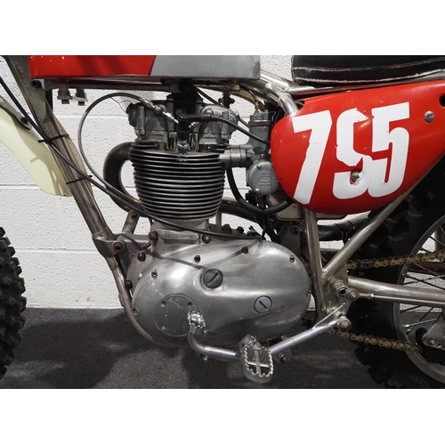 957 - BSA GP Victor B44 Replica motorcycle.
Engine No. GD13370B44VS
Frame No. B44WAD1
Bike is in running o... 