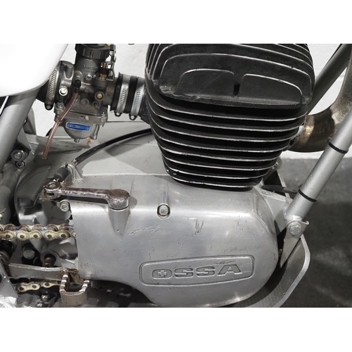 969 - OSSA M.A.R trials motorcycle. 1972. 250cc
Frame No. B-231935
Engine No. M-231935
The bike is up and ... 