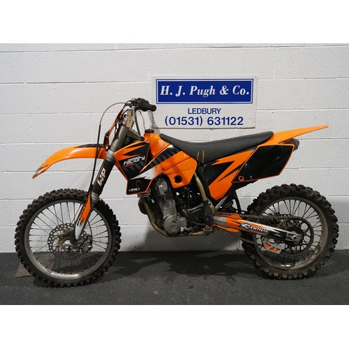 971 - KTM 525 motocross bike.
Runs and rides. Was raced in mid September.