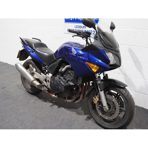 973 - Honda CBF 600 motorcycle. 2005. 600cc.
Engine turns over but will need work to get back on road.
C/w... 