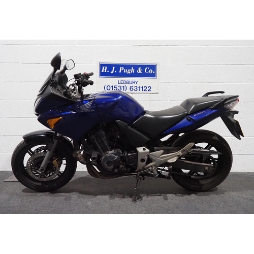 973 - Honda CBF 600 motorcycle. 2005. 600cc.
Engine turns over but will need work to get back on road.
C/w... 