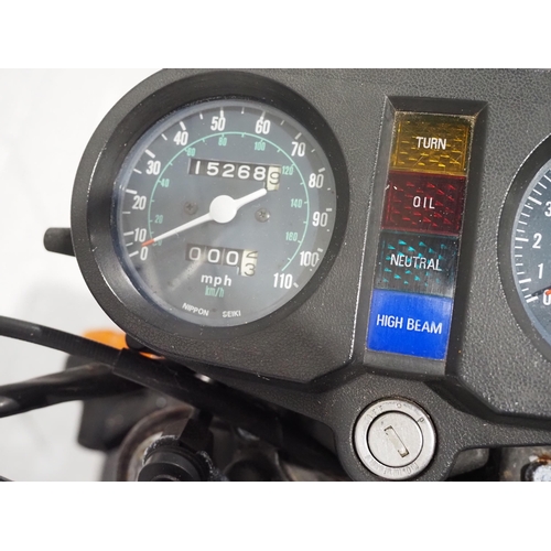 976 - Honda CB400N motorcycle. 1979. 395cc
Frame No. CB400N2006756
Engine No. CB400NE2006773
Runs through ... 