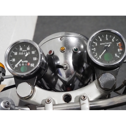817 - Norton 850 Commando motorcycle. 1974. 828cc
Frame No. 305364
Engine No. 305564
Engine turns over.
Re... 