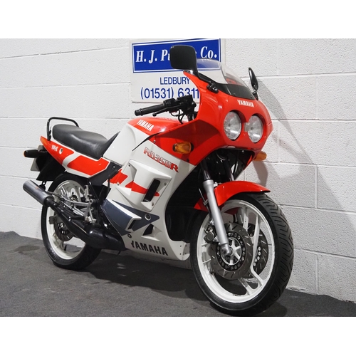 986 - Yamaha RD350R motorcycle. 1998. 350cc
Frame no. 9C64CE005P0000682
Engine no. 9C64CE005P0000682
Runs ... 