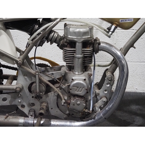 990 - RTS Weslake grasstrack motorcycle. 1980s. 500cc
Engine no. 1541.S L.F.S
Has been dry stored for many... 