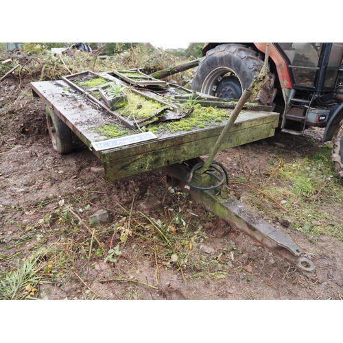 179 - Single axle trailer