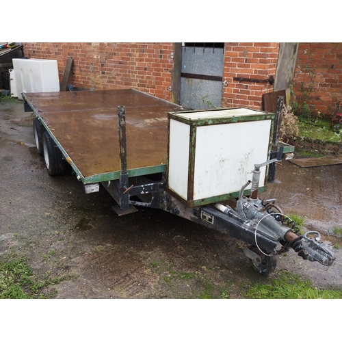 212 - Ifor Williams twin axle trailer. Type LM146G