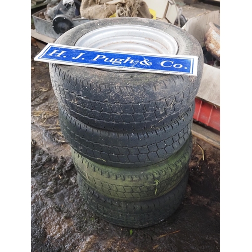 95 - Ifor Williams trailer wheels and tyres - 4