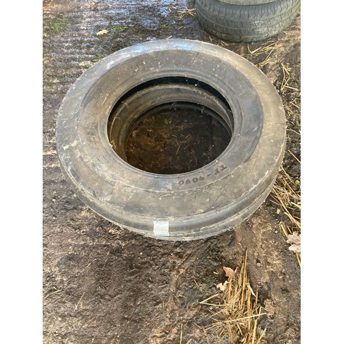 97 - BKT 6.00-16 tyres. NOS -2