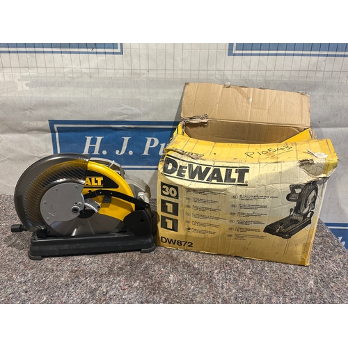 519 - DeWalt DW872 12” cut off saw. Unused