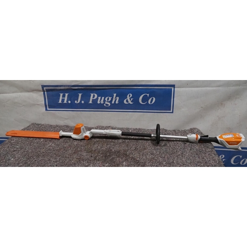 459 - Stihl HLA56 long reach cordless hedge cutter no battery