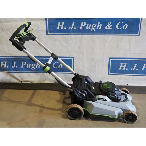 496 - Ego cordless mower A/F, no battery