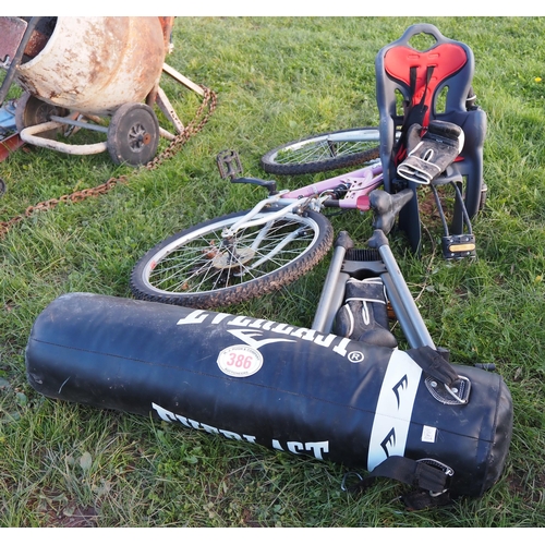 386 - Bike and gym equipment