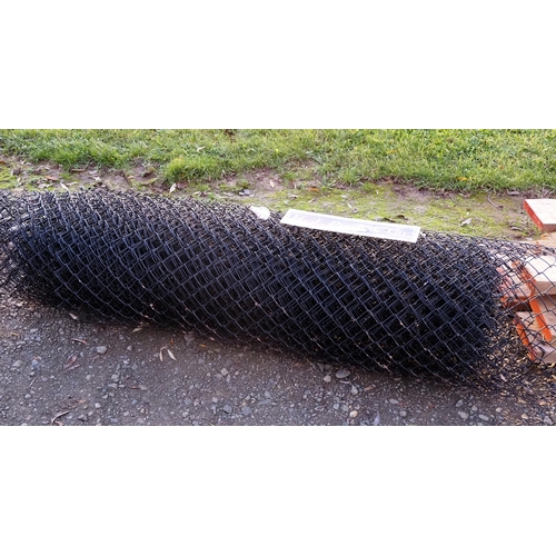 1053 - Roll of chain link fencing 1.8m high