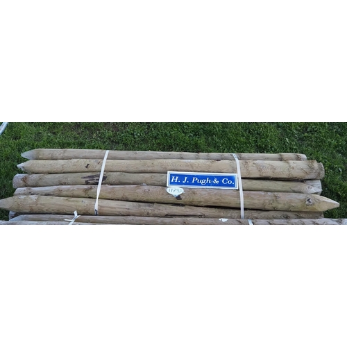 1179A - Peeled stakes 7ft x 4-5